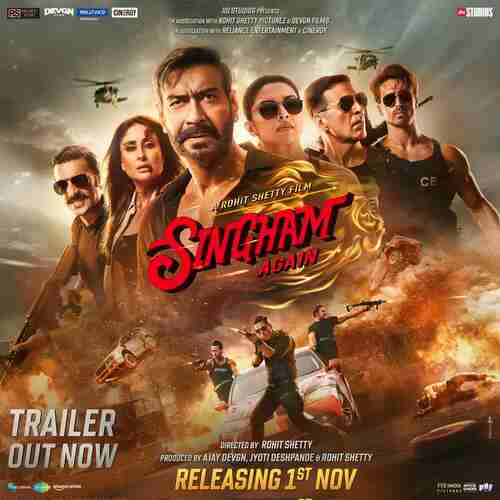 Singham Again (2024) Official Trailer Hindi  Full Movie Watch Online HD Free Download